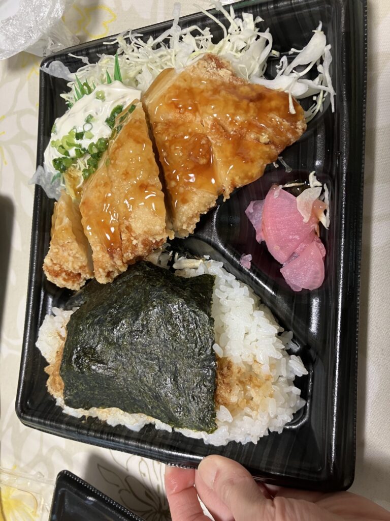 のりタルチキン南蛮弁当