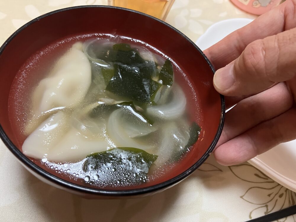 中華スープの出来上がり